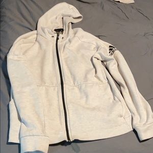 Large Adidas Sport Zip up Hoodie